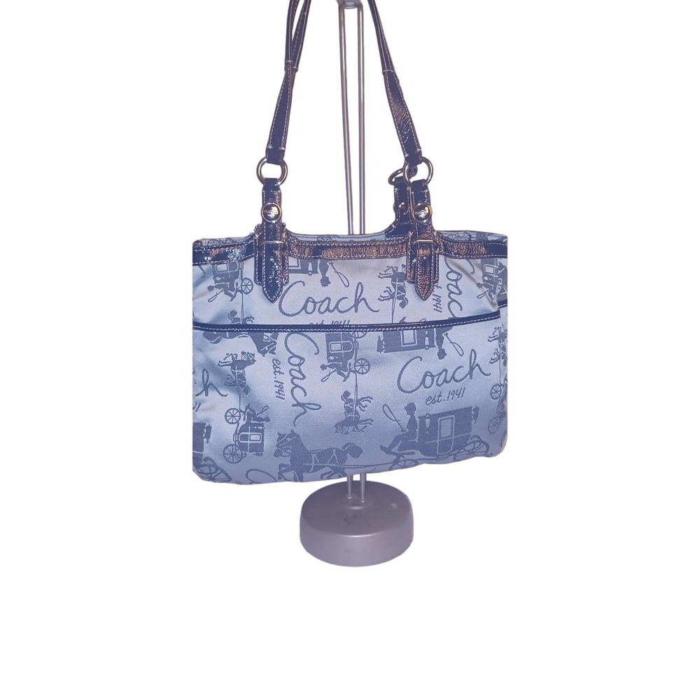 Coach Gallery horse and carriage tote bag